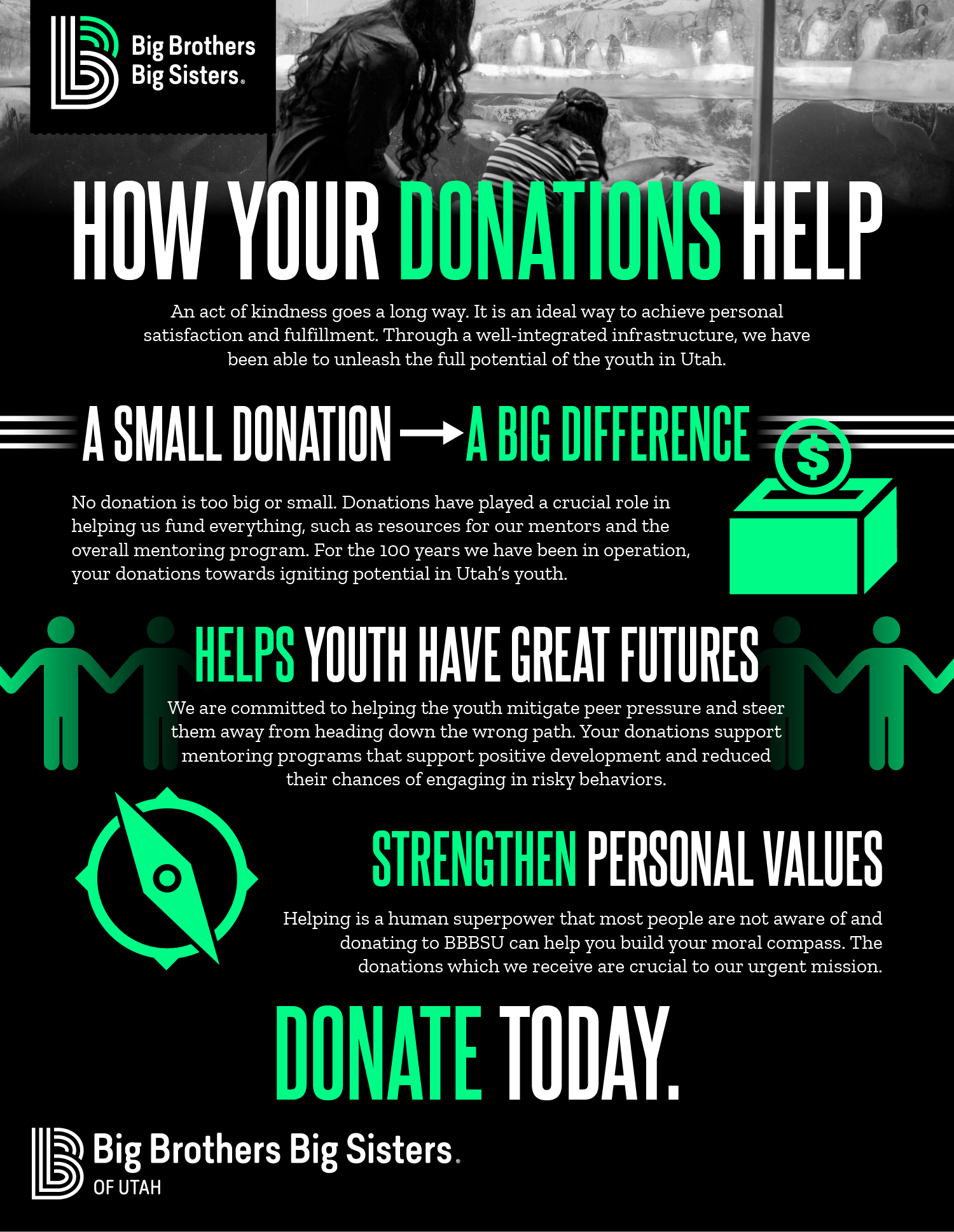 donations in Utah