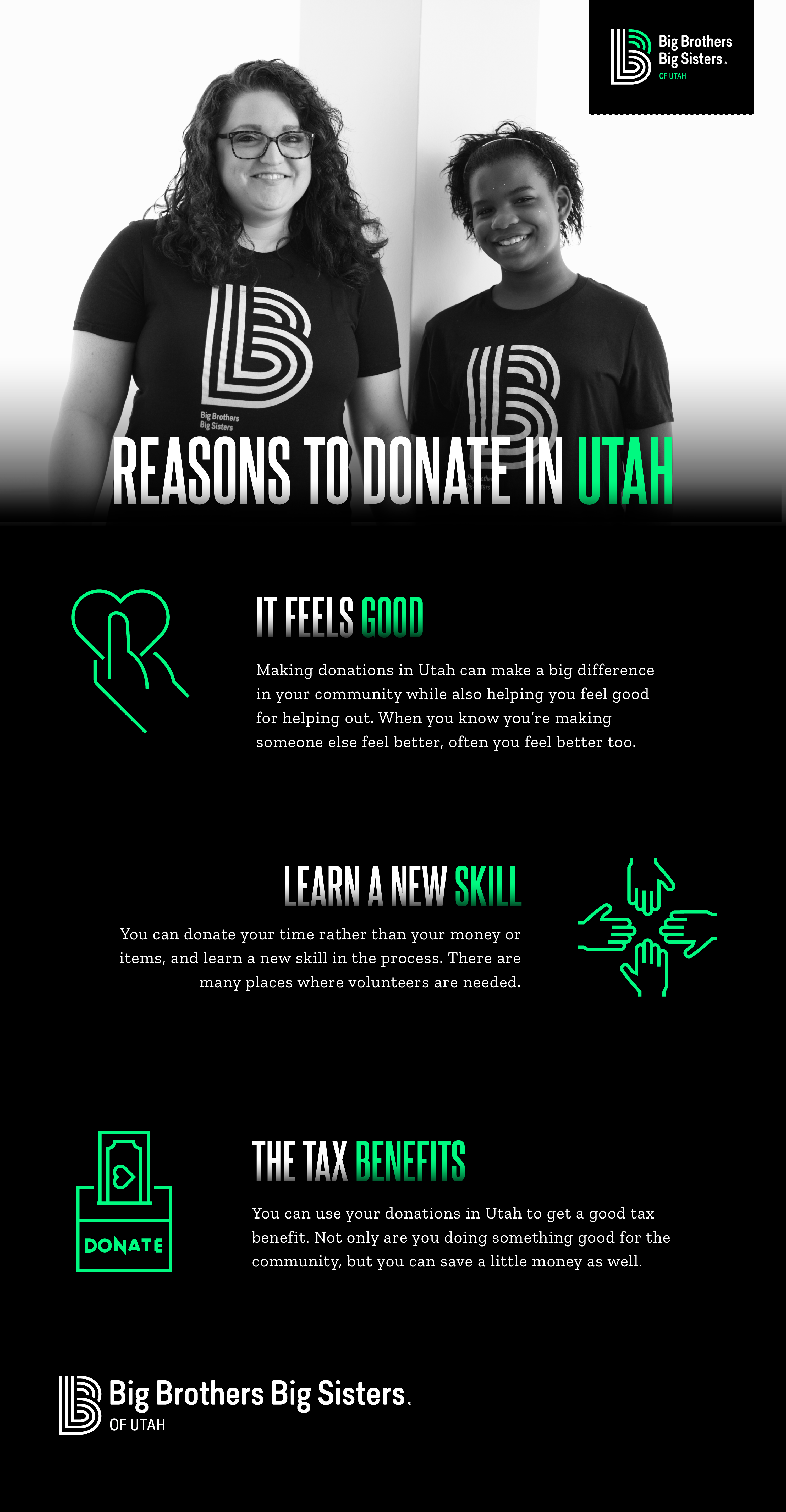 Donations in Utah