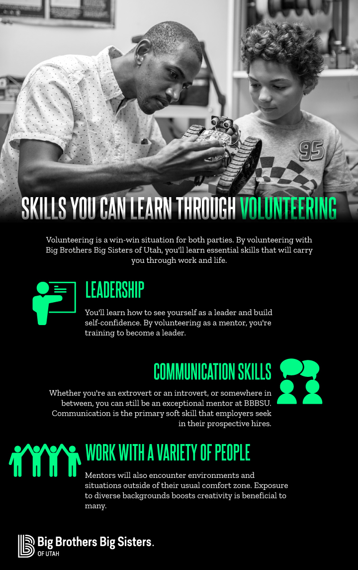 Skills You Can Learn Through Volunteering Big Brothers Big Sisters of
